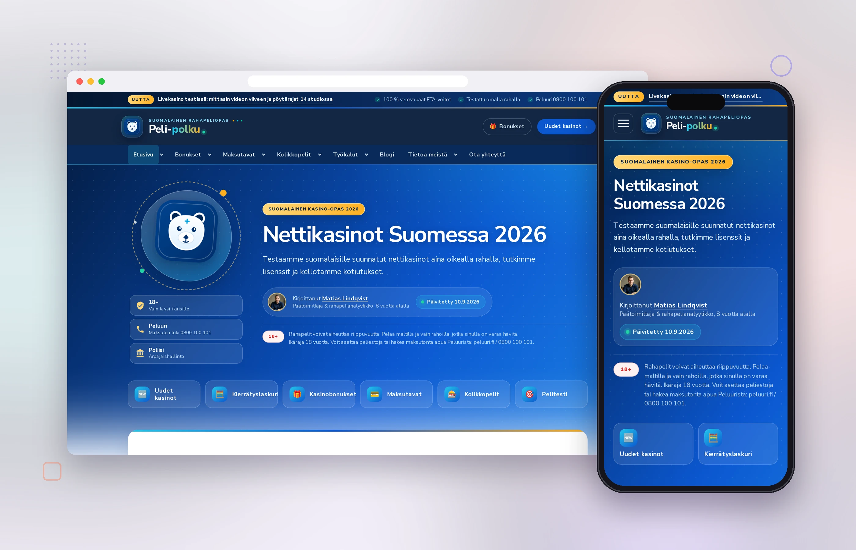 Peli-polku Finnish Casino Guide